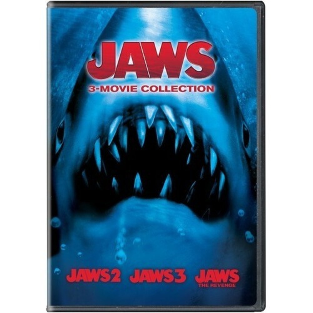 Jaws‎ 3-Movie Collection DVD 2-Disc Set Jaws 2 Jaws 3 The Revenge Like New